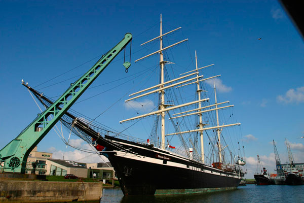 Seute Deern das Restaurant auf der Bark in Bremerhaven